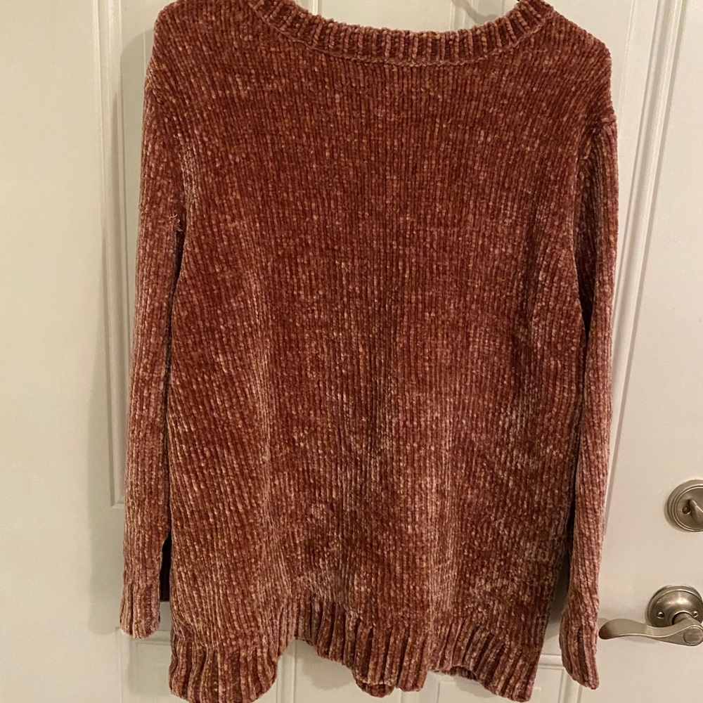 Orvis Chenille Pink Sweater - Picture 4 of 4